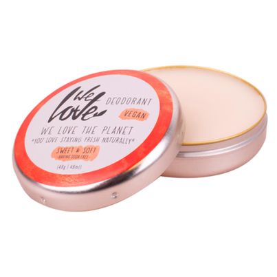 We Love The Planet Deocreme Forever Fresh – 2x 48 G, Natürliche Inhaltsstoffe, Mit Zitrus & Kräutern