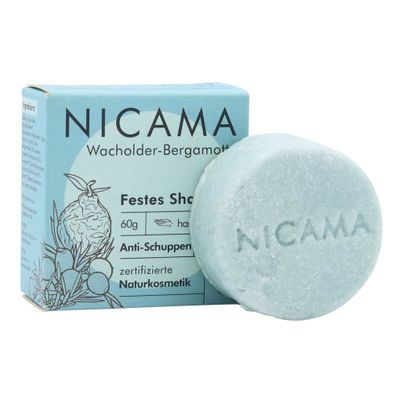 Bio Fes. Shampoo Wacholder-Bergamo 60g - 6er Vorteilspack von Nicama