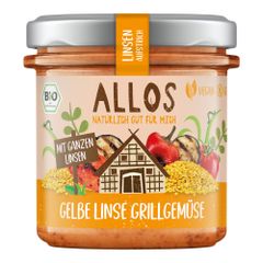 Bio Gelbe Linsen Grillgemüse 140g - 6er Vorteilspack von Allos