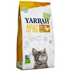 Bio Yarrah Katzenfutter Brocken Huhn 10kg - Tierfutter von Yarrah