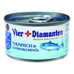 Thunfisch Öl 95g von Vier Diamanten