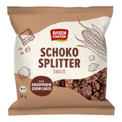Bio Schoko-Splitter Snack 50g - 10er Vorteilspack von Rosengarten