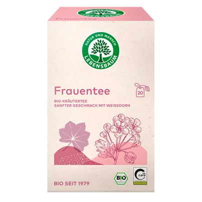 Bio Kräutertee Frauentee 20 Beutel von Lebensbaum
