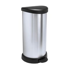 Treteimer Metallic silber 40l von Curver