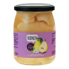 Bio Birnen halbe Frucht 500g - 6er Vorteilspack von Nur Puur