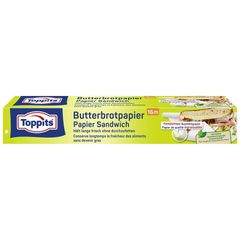 Butterbrotpapier circa 28cmbreit von Toppits
