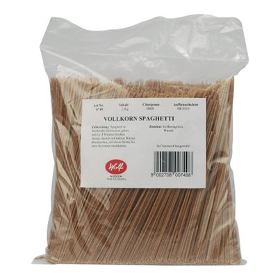 Wolf Nudeln Vollkorn Spaghetti 2000g