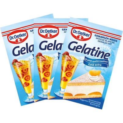 Dr. Oetker Gelatine gemahlen weiß 3er 27,6g