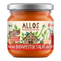 Bio Feinkostsalat Budapester 165g - 6er Vorteilspack von Allos