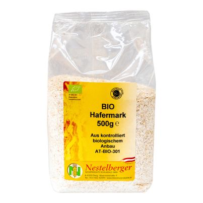 Bio Hafermark m.Keim u. Mehlanteil 500g - 10er Vorteilspack von Nestelberger