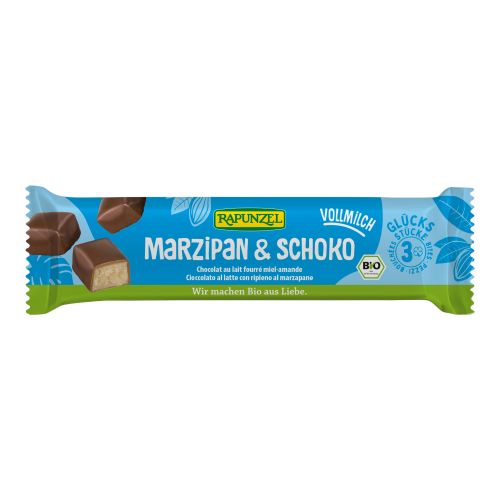 Bio Marzipan-Happen Vollmilch 50g - 20er Vorteilspack von Rapunzel Naturkost