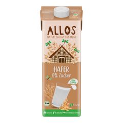 Bio Hafer 0% Zucker Drink 1000ml - 6er Vorteilspack von Allos