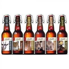 Bier Probierpaket 12 x 330ml - CO2-neutral - handgebraut - aromatisches Naturbier - untergärig - Röstaromen von Brauerei Gratzer