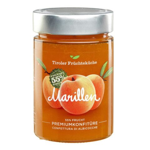 TFK Apricot Jam 55 percent 420g from Unterweger Jams UWE