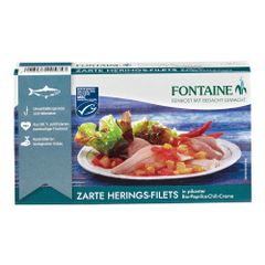 Bio Zarte Heringsfilets 200g - 6er Vorteilspack von Fontaine