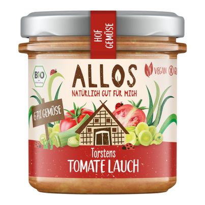 Bio Torstens Tomate Lauch 135g - 6er Vorteilspack von Allos