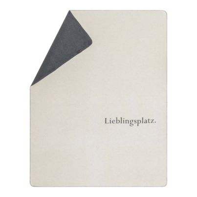 Fluffy Soft Blanket Lieblingsplatz Color Offwhite 150x200cm by David Fussenegger