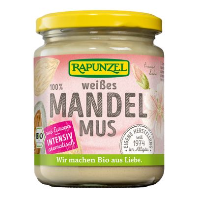 Bio Mandelmus weiß aus Europa 250g - 6er Vorteilspack von Rapunzel Naturkost