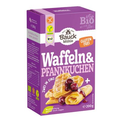 Bio Waffeln & Pfannkuchen 200g - 6er Vorteilspack von Bauck Mühle
