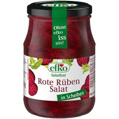 Rote Rübensalat in Scheiben 370ml von efko - 6er Vorteilspack