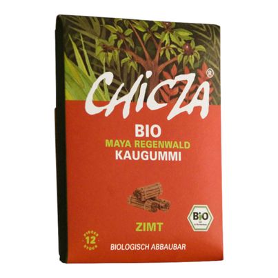 Bio Kaugummi Zimt 30g - 10er Vorteilspack von Chicza Bio Kaugummi