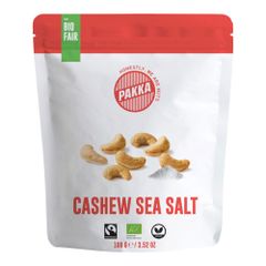 Bio Cashew Meersalz 100g - 8er Vorteilspack von Pakka