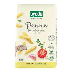 Bio Penne semola 500g - 12er Vorteilspack von Byodo