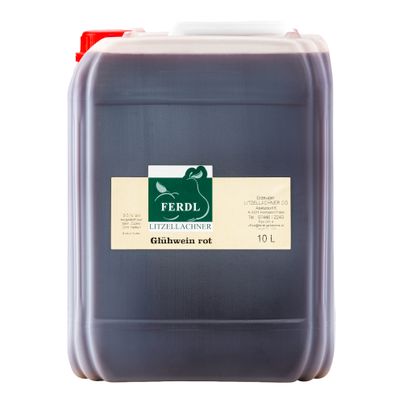 Glühwein Rot 6 % vol. 10l von Litzellachner