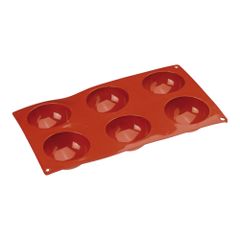 Silikon Backmatte Halbkugel Durchmesser 7cm 6er  von Sambonet