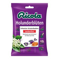 Elderflower sugar-free 75g from Ricola