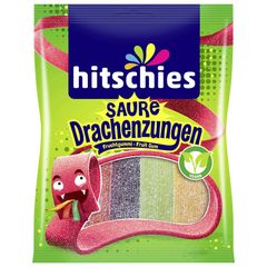 Saure Drachenzungen bunt 125g - 20er Vorteilspack von Hitschies