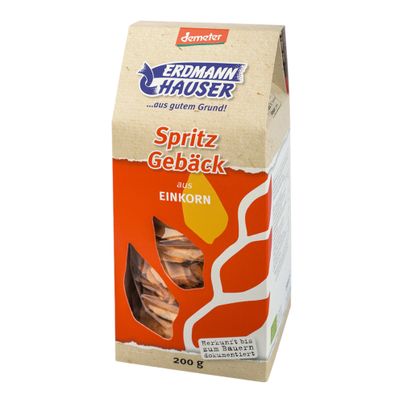 Bio Einkorn-Spritzgebäck 200g - 6er Vorteilspack von Erdmannhauser