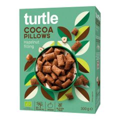 Bio Schokokissen-Haselnussfüllung 300g - 12er Vorteilspack von Turtle Naturprodukte
