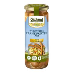 Bio Würstchen Frankfurter Art 540g - 12er Vorteilspack von Ökoland