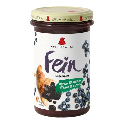 Organic FA Fine Blueberry 280g - value pack of 6 from Zwergenwiese