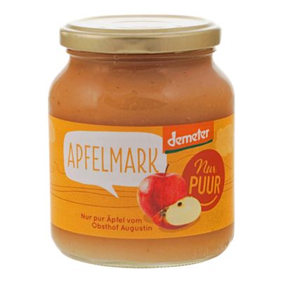 Bio Apfelmark 360g - 6er Vorteilspack von Nur Puur