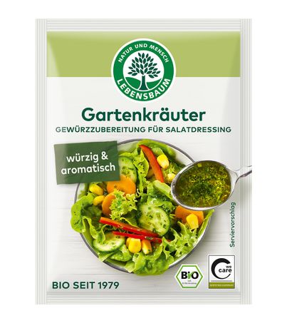 Bio Salatdressing Garten-Kräuter 15g von Lebensbaum