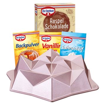 Dr. Oetker Set Kreativbackform Origami
