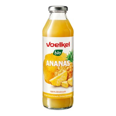 Bio Ananassaft MW 500ml - 8er Vorteilspack von Voelkel