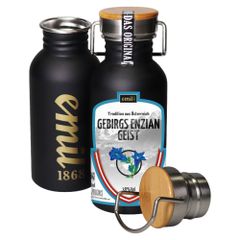 emil-Gebirgs Enzian Geist 38%vol 500ml Edelstahl Kanne