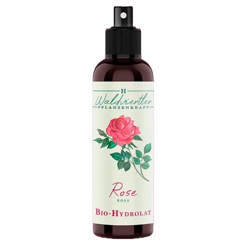 Bio Hydrolat Rose 75ml - Zum Aromatisieren von Lebensmitteln und Speisen - Als Raumduft von Waldviertler Pflanzenkraft