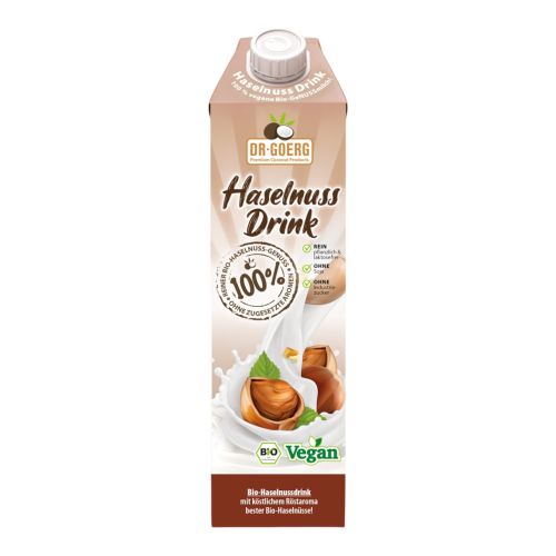 Bio Haselnuss Drink 1000ml - 6er Vorteilspack von Dr Goerg