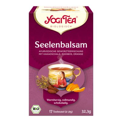 Bio Seelenbalsam á 19g - 6er Vorteilspack von Yogi Tea