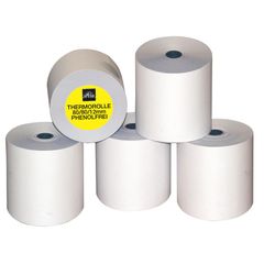 Thermorolle 80/80/12Phenolfrei - 4er Vorteilspack von Omega