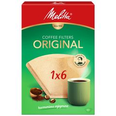Kaffeefilter 1x6 ungebleicht 40Stück von Melitta