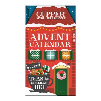 Bio Adventskalender Tee - 4er Vorteilspack von Cupper