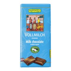 Bio Vollmilch Schokolade 36%  100g - 12er Vorteilspack von Rapunzel Naturkost