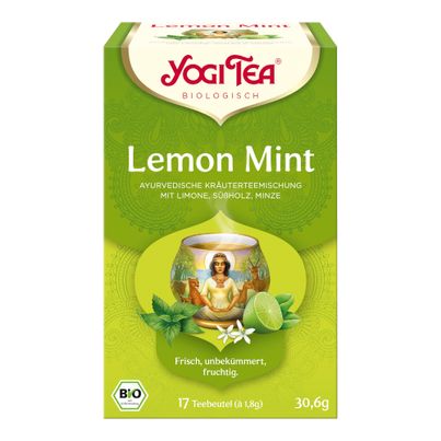 Bio Lemon Mint Tee á 18g - 6er Vorteilspack von Yogi Tea