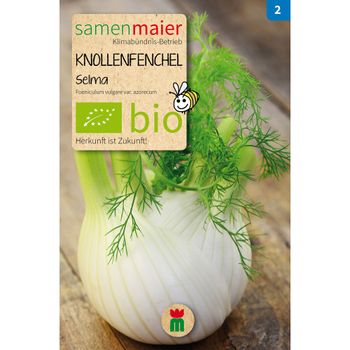 Bio Knollenfenchel Selma - Saatgut für zirka 20 Pflanzen