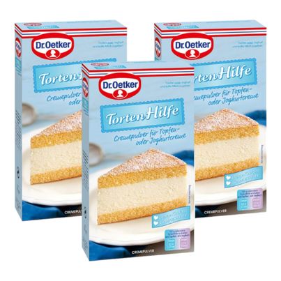 Dr. Oetker Tortenhilfe Topfen und Jogurt 3er-Set